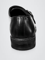 Mocasín Piel Hebilla Hombre