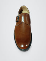 Mocasín Piel Hebilla Hombre