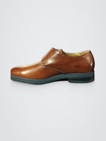 Mocasín Piel Hebilla Hombre