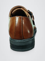 Mocasín Piel Hebilla Hombre