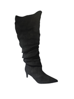 Botas Altas Ante Punta Fina