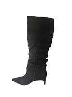 Botas Altas Ante Punta Fina