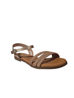 Sandalias Planas Tres Tiras