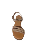 Sandalias Planas Tres Tiras