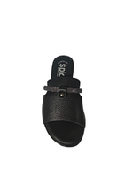 Sandalias Pala Piel Brillo