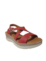 Sandalias Cuña Tiras Trenzadas