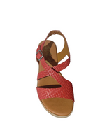 Sandalias Cuña Tiras Trenzadas