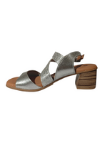 Sandalias Tacón Plata