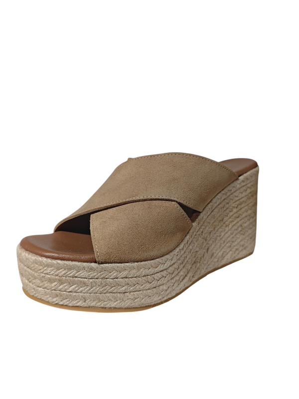 Sandalias Pala Serraje Cruzada